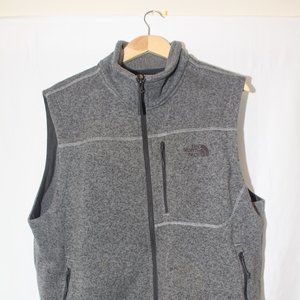 North Face Fleece Vest- Medium Weight Soft Shell